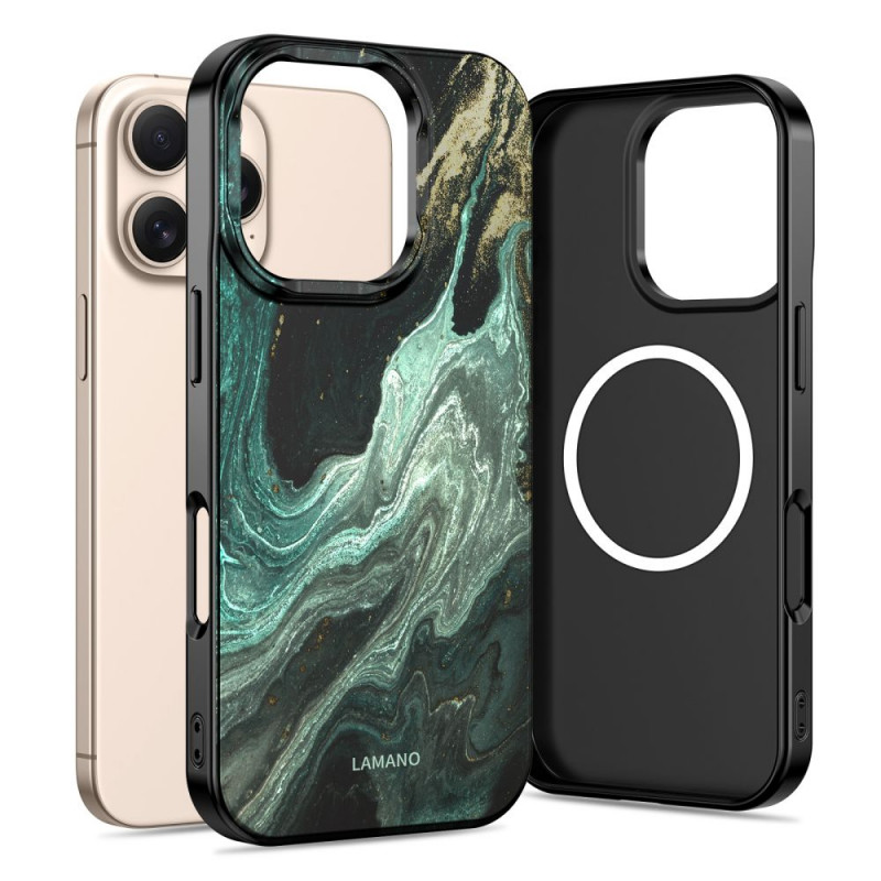 Tech-Protect Lamano MagSafe funda para Apple iPhone 16 Pro Max, Verde Aura