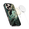 Tech-Protect Lamano MagSafe funda para Apple iPhone 16 Pro Max, Verde Aura