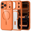 Tech-Protect MagMat MagSafe funda para Apple iPhone 17 Pro Max, naranja cósmico/transparente