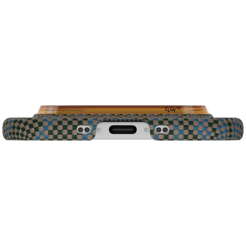 PITAKA Edge Case Breath of Veins funda para Apple iPhone Air, dive green