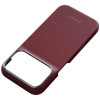PITAKA Edge Case Argyle MagSafe funda para Apple iPhone 18 Pro / 17 Pro, burdeos