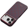 PITAKA Edge Case Argyle MagSafe funda para Apple iPhone 18 Pro / 17 Pro, azul y rojo
