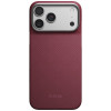 PITAKA Edge Case Argyle MagSafe funda para Apple iPhone 18 Pro Max / 17 Pro Max, burdeos