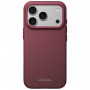PITAKA Summa Case funda para Apple iPhone 18 Pro / 17 Pro, burdeos