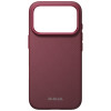 PITAKA Summa Case funda para Apple iPhone 18 Pro / 17 Pro, burdeos
