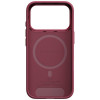 PITAKA Summa Case funda para Apple iPhone 18 Pro / 17 Pro, burdeos