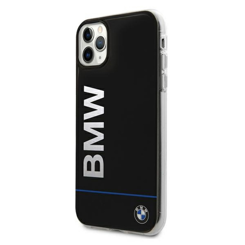 Funda rígida BMW BMHCN58PCUBBK Apple iPhone 11 Pro Signature Printed Logo, negra