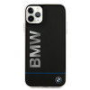 Funda rígida BMW BMHCN58PCUBBK Apple iPhone 11 Pro Signature Printed Logo, negra