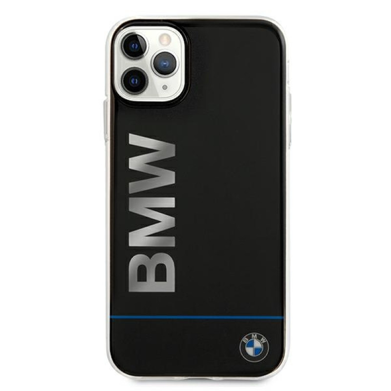 Funda rígida BMW BMHCN58PCUBBK Apple iPhone 11 Pro Signature Printed Logo, negra