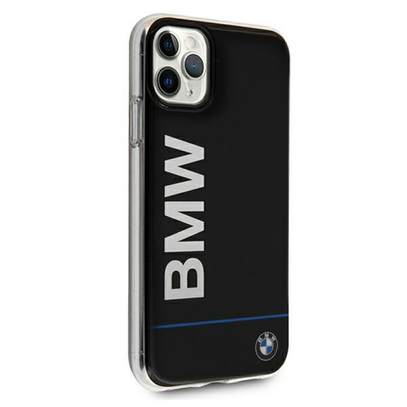 Funda rígida BMW BMHCN58PCUBBK Apple iPhone 11 Pro Signature Printed Logo, negra
