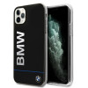 BMW BMHCN65PCUBBK Apple iPhone 11 Pro Max funda rígida Signature Printed Logo, negra