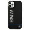 BMW BMHCN65PCUBBK Apple iPhone 11 Pro Max funda rígida Signature Printed Logo, negra