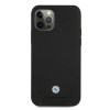 BMW BMHCP12MRSWPK Funda rígida Apple iPhone 12 / 12 Pro Leather Perforate, negra