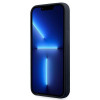 Funda rígida BMW BMHCP13XSILNA Apple iPhone 13 Pro Max Silicone Signature, azul marino