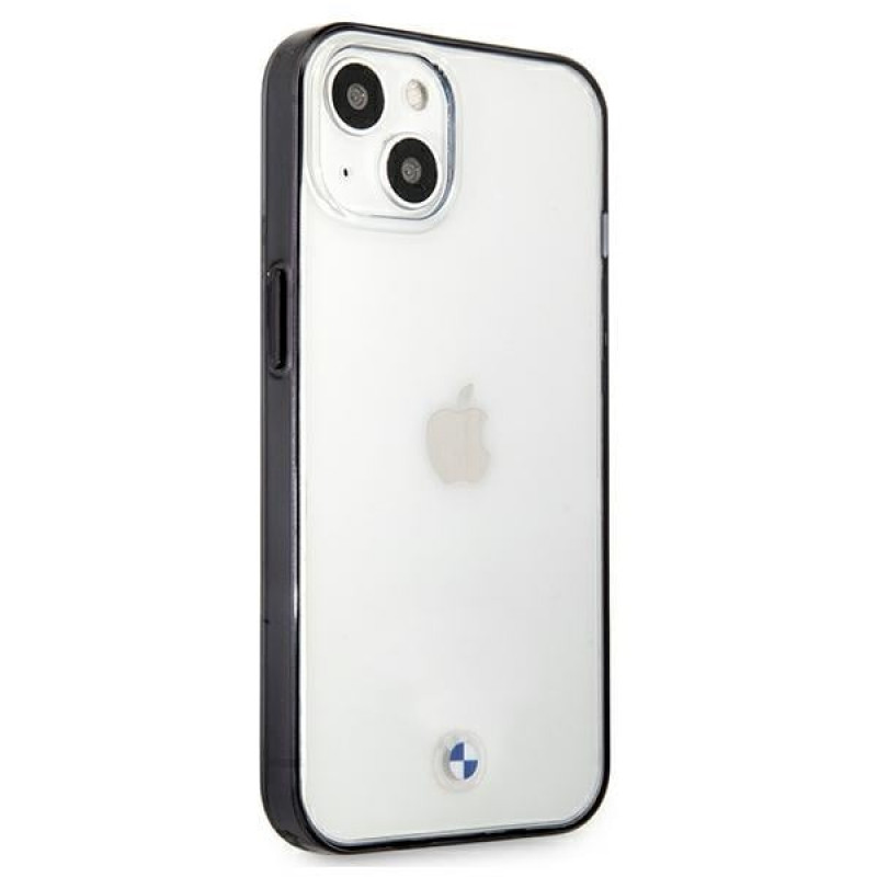 Funda rígida BMW BMHCP13SPCUMRBK Apple iPhone 13 mini Signature Collection, transparente
