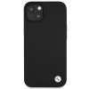 BMW BMHCP13SSILBK Funda rígida Apple iPhone 13 mini Silicone Signature, negra