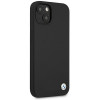 BMW BMHCP13SSILBK Funda rígida Apple iPhone 13 mini Silicone Signature, negra