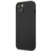 Mercedes-AMG AMHCP14SDOLBK Funda rígida Apple iPhone 14 Leather Hot Stamped, negra