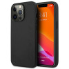 Mercedes-AMG AMHCP14LDOLBK Funda rígida para Apple iPhone 14 Pro, Leather Hot Stamped, negra