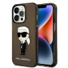 Funda rígida Karl Lagerfeld KLHCP14XHNIKTCK para Apple iPhone 14 Pro Max, Ikonik Karl, negra