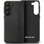 Mercedes-AMG AMHCS23SBLSCA funda rígida Carbon Stripe & Embossed para Samsung Galaxy S23 (S911), negra
