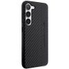 Mercedes-AMG AMHCS23SBLSCA funda rígida Carbon Stripe & Embossed para Samsung Galaxy S23 (S911), negra
