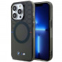 Funda rígida BMW BMHMP14LHGPK Pattern MagSafe para Apple iPhone 14 Pro, gris
