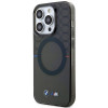 Funda rígida BMW BMHMP14LHGPK Pattern MagSafe para Apple iPhone 14 Pro, gris