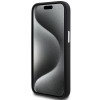Funda BMW BMHMP15SSILBK2 Signature Liquid Silicone MagSafe para Apple iPhone 15, negra