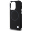 Funda BMW BMHMP15LSILBK2 Signature Liquid Silicone MagSafe para Apple iPhone 15 Pro, negra