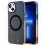 Funda rígida MagSafe Gradient Bumper BMW BMHMP15MHTGE para Apple iPhone 15 Plus / 14 Plus, gris