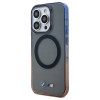 Funda rígida BMW BMHMP15XHTGE Gradient Bumper MagSafe para Apple iPhone 15 Pro Max, gris