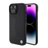 Funda rígida MagSafe con impresión del logotipo Signature BMW BMHMP15SSLLBK para Apple iPhone 15, negra