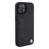 Funda rígida MagSafe con impresión del logotipo Signature BMW BMHMP15SSLLBK para Apple iPhone 15, negra