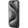 Funda rígida Quilted K Pattern Karl Lagerfeld KLHCP15SPQKPMK para Apple iPhone 15, negra