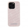 Funda rígida Karl Lagerfeld KLHCP15XPQKPMP Quilted K Pattern para Apple iPhone 15 Pro Max, rosa