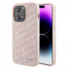 Funda rígida Karl Lagerfeld KLHCP15XPQKPMP Quilted K Pattern para Apple iPhone 15 Pro Max, rosa