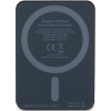 Guess GUPBM3ALGSGK Powerbank 3000 mAh, 5 W, MagSafe Metal Script Logo, negro