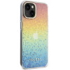 Funda rígida Guess GUHCP15SHDECMI IML Faceted Mirror Disco Iridescent para Apple iPhone 15, multicolor