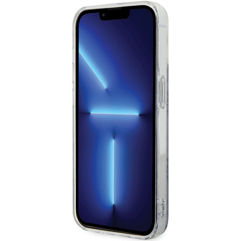 Funda rígida Guess GUHMP15XH4STB Apple iPhone 15 Pro Max IML 4G MagSafe, azul (outlet)