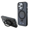 BMW BMHMP15LURSK Apple iPhone 15 Pro funda rígida Ring Stand M Collection MagSafe, negra