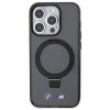 BMW BMHMP15LURSK Apple iPhone 15 Pro funda rígida Ring Stand M Collection MagSafe, negra