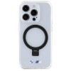 BMW BMHMP15LURST Apple iPhone 15 Pro funda rígida Ring Stand M Collection MagSafe, transparente