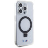 BMW BMHMP15LURST Apple iPhone 15 Pro funda rígida Ring Stand M Collection MagSafe, transparente