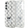 Karl Lagerfeld KLHCS23FEHNCMKLT Funda rígida Samsung Galaxy S23 FE (S711) Monogram Choupette, transparente