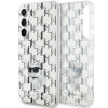 Karl Lagerfeld KLHCS23FEHNCMKLT Funda rígida Samsung Galaxy S23 FE (S711) Monogram Choupette, transparente
