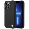 Funda BMW BMHCP15LSILBK Apple iPhone 15 Pro Silicone Metal Logo, negra