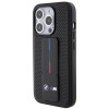 BMW BMHCP15LGSPPRK Funda rígida Apple iPhone 15 Pro Grip Stand Smooth & Perforated, negra