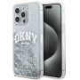 Funda rígida DKNY Apple iPhone 15 Pro Max Liquid Glitter Big Logo