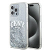 Funda rígida DKNY Apple iPhone 15 Pro Max Liquid Glitter Big Logo